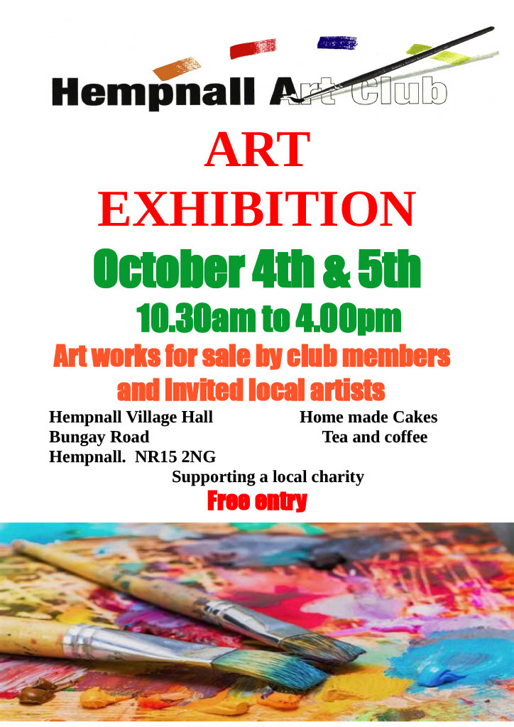 2025 Art Exhibition Flyer