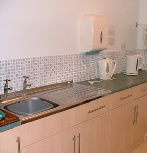 Image of Hempnall Village Hall Interior - Loft Kitchenette