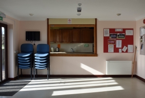 Image of Hempnall Village Hall Interior - view into kitchen